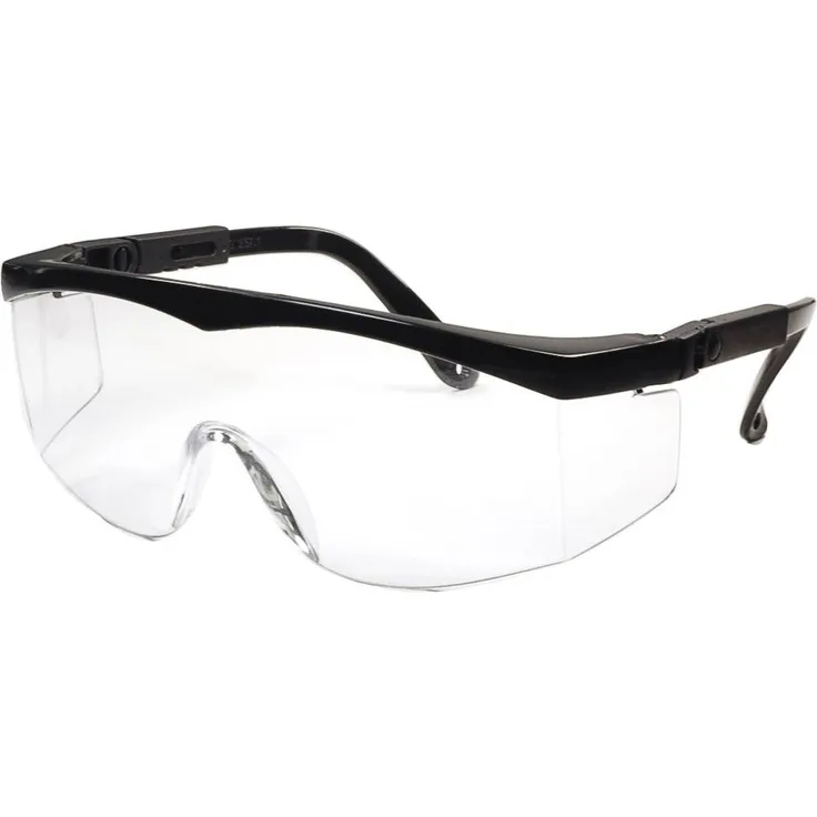 B-SAFETY PROTECTO BR306005 Schutzbrille inkl. UV-Schutz Schwarz DIN EN 166