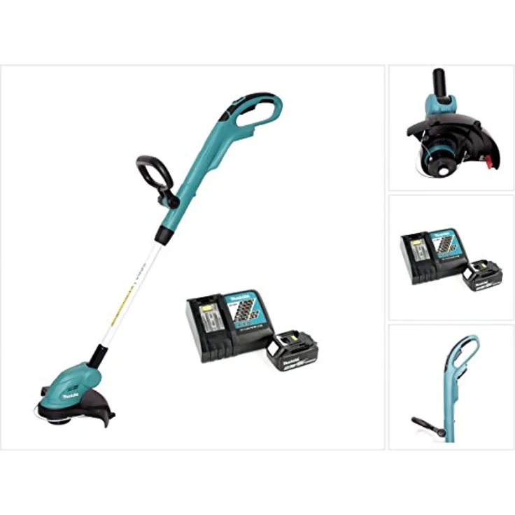 Makita DUR 181 RT1 Akku Rasentrimmer 18 V 260 mm + 1x Akku 5,0 Ah + Ladegerät