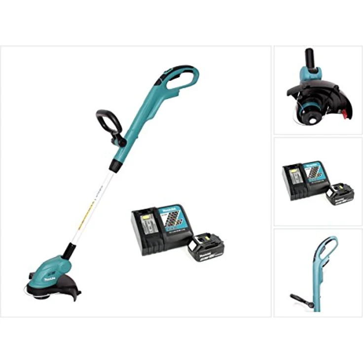 Makita DUR 181 RT1 Akku Rasentrimmer 18 V 260 mm + 1x Akku 5,0 Ah + Ladegerät