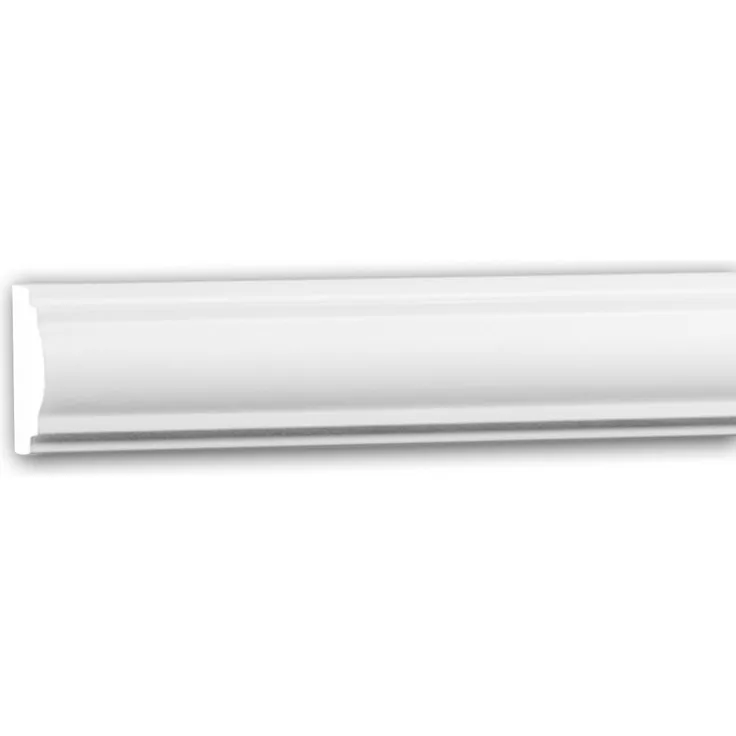 Profhome Decor - Wand- und Friesleiste PROFHOME 151379 Stuckleiste Zierleiste Friesleiste Neo-Klassizismus-Stil weiß 2 m
