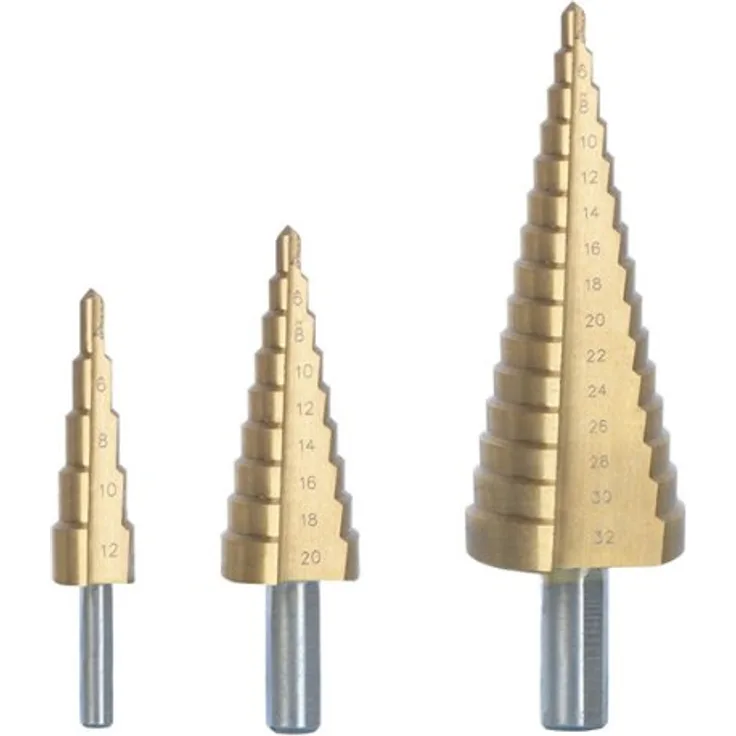 RIBITECH 06101 Set 3 Stufenbohrer