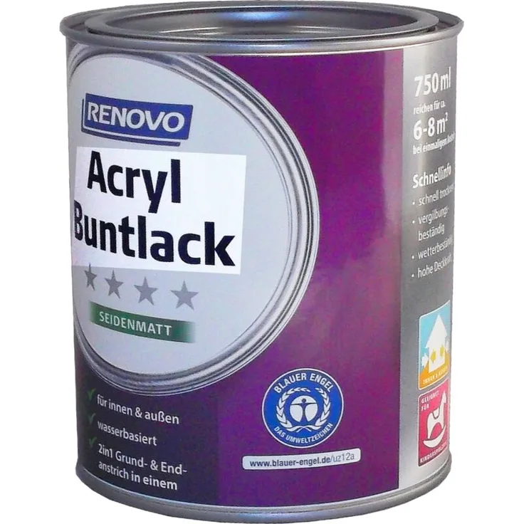 375ml Renovo Acryl Seidenmattlack 8017 schokobraun