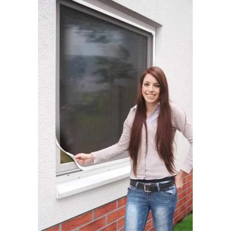 Schellenberg Insektenschutzgitter Magnetrahmen 100 x 120 cm – Bild 1