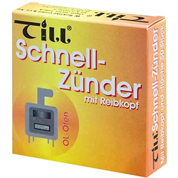 Till Schnellanzünder für Ölöfen, 50 Stück, 405