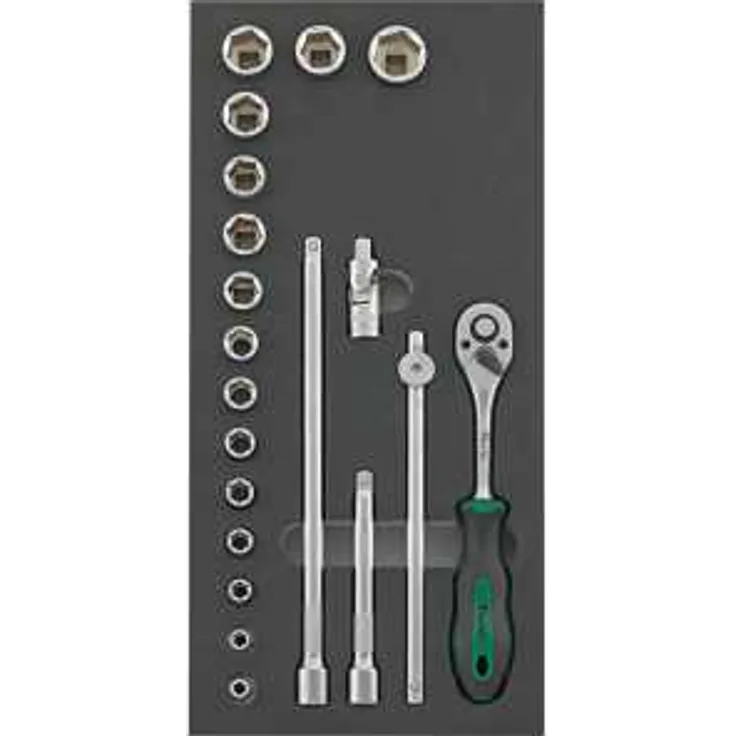 Fortis Werkzeugmodul 1-3 Steckschlüssel 3-8''