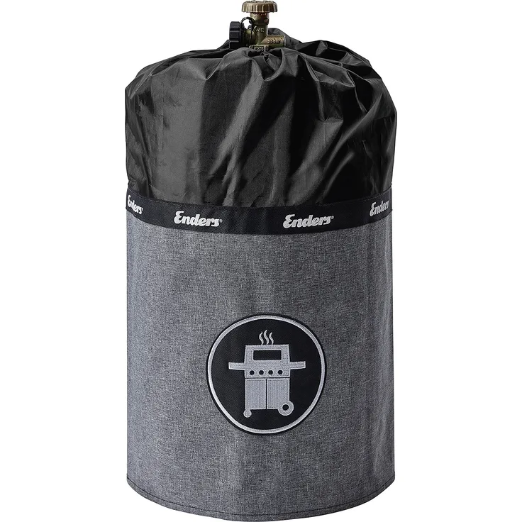 Enders Grillabdeckung, für Gasflasche, schwarz