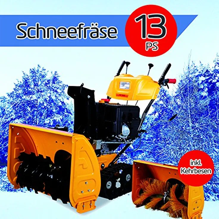 Miweba JH-SN08-13 Schneefräse Benzin Seilzug 71 cm 108 kg