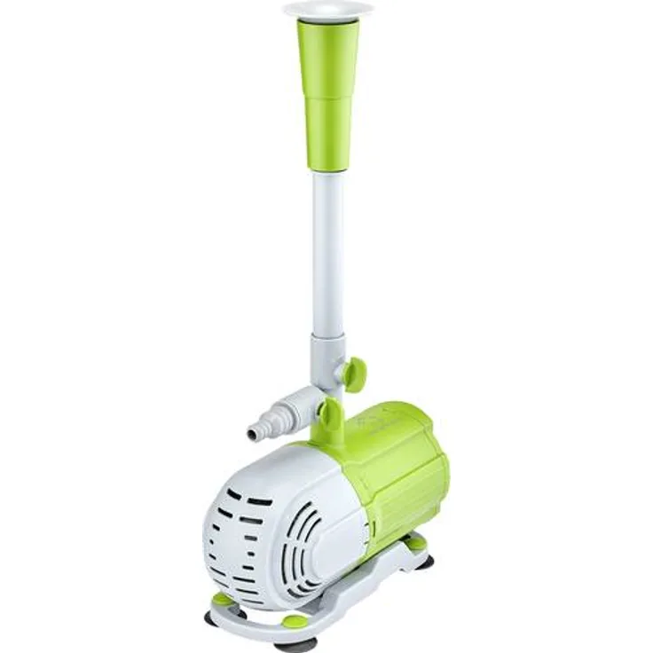 Renkforce 1761856 Springbrunnenpumpe aus Kunststoff mit 4 verschiedenen Sprühköpfen 58W 2300 l/h