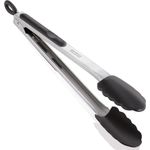 Leifheit Grillzange, Edelstahl, 31 cm, schwarz