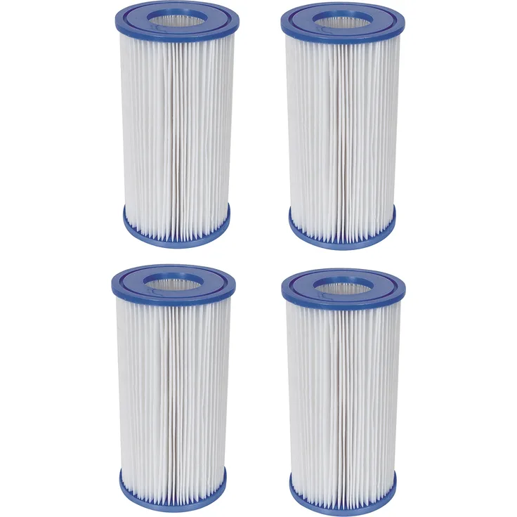 Bestway 4x Filterkartusche Gr.3 für Quick Up Pool Filterpatrone 58012