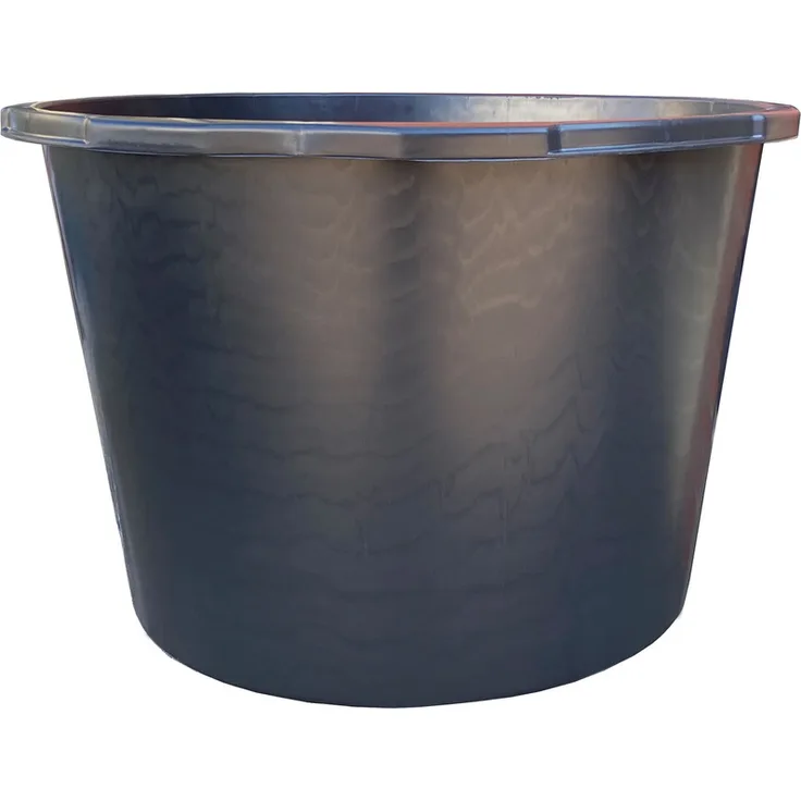 Hossi's Wholesale - 5 Stk. 90 Liter Mörtelkübel Baueimer Mörteleimer Putzeimer Maurereimer Eimer - 5 Mörtelkübel