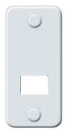 Schellenberg Abdeckplatte Soft-Line 10,5 cm weiß