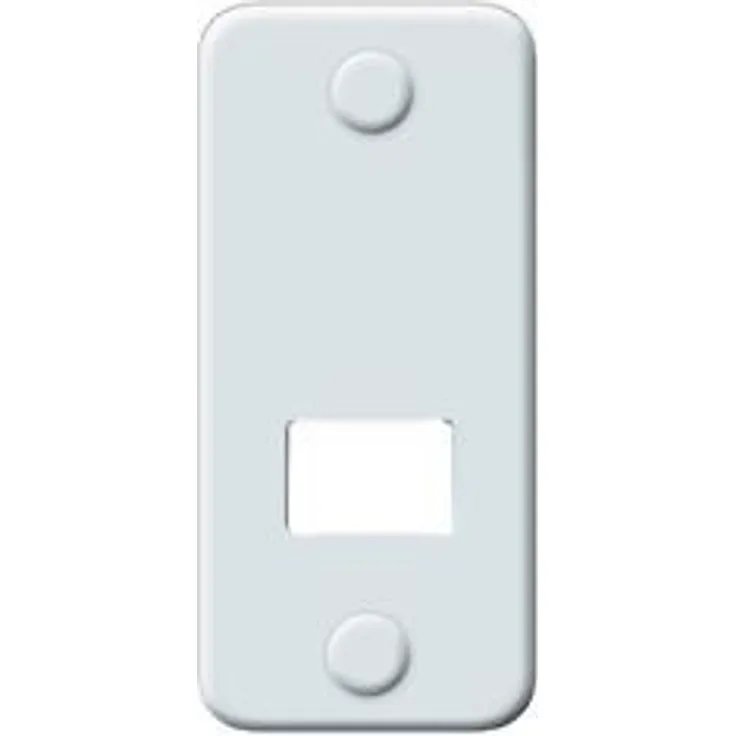 Schellenberg Abdeckplatte Soft-Line 10,5cm weiß