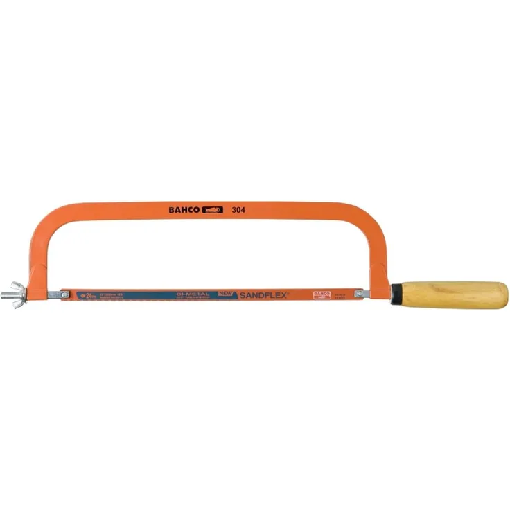 Bahco 304 IR304 Metallsägebogen 12 Zoll in braun-orange