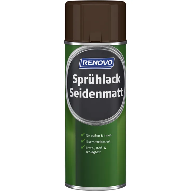 Renovo - Sprühlack, 400 ml, nussbraun - braun