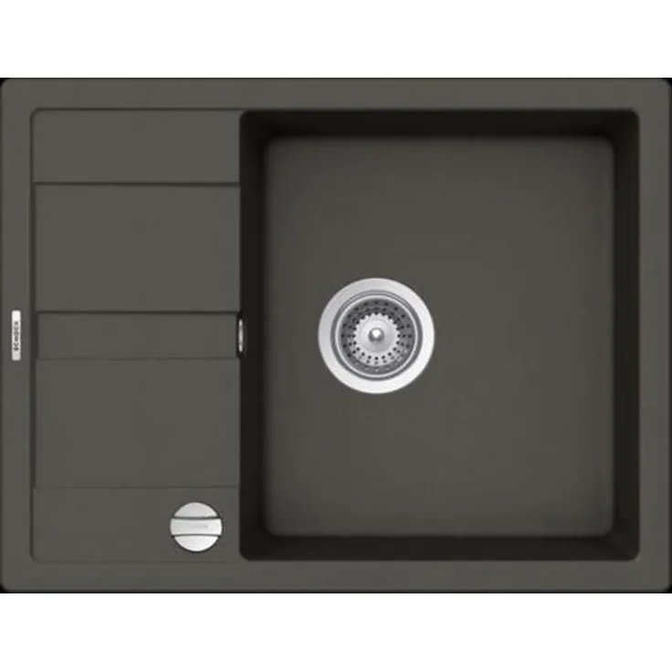 Schock MAND100AGAS Manhattan D-100, Auflage in Asphalt Spüle, Küchenspüle, Küchenzubehör