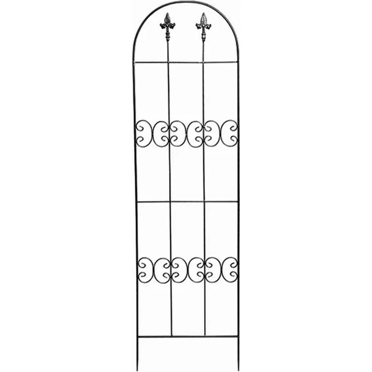 Rankgitter Lilie 45x160cm unterverzinkt, dunkelgrau