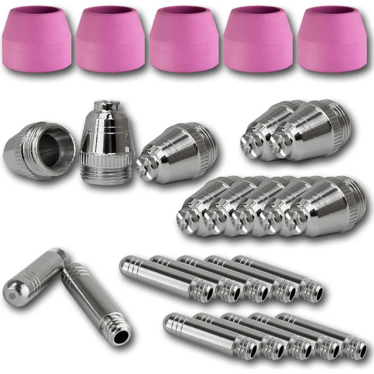 Stahlwerk AG-60 Plasmazubehör Verschleißteile für AG-60/SG-55 CUT Set 25-teilig (5070) – Bild 1