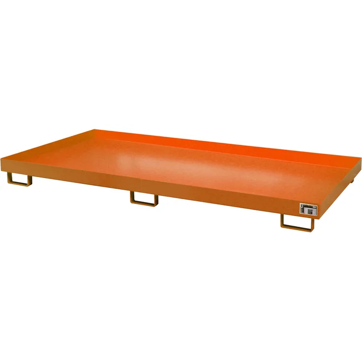 Bauer Regalwanne RW 2700-1, lackiert, Gelborange