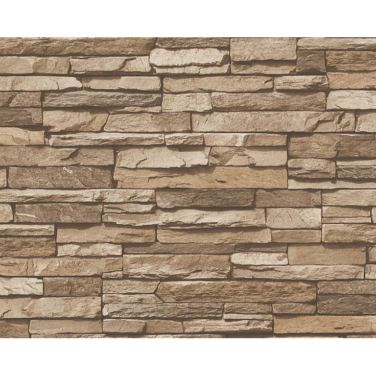 AS Creation Steinmauer Vliestapete Best of Wood`n Stone 2nd Edition, Stein 4051315104668