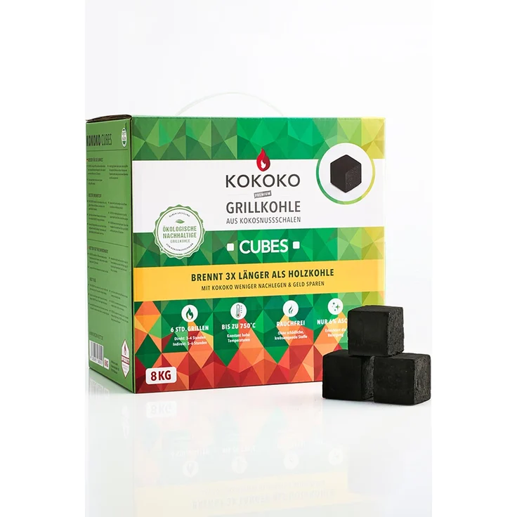 McBrikett KOKOKO CUBES, 8 kg – Bild 1