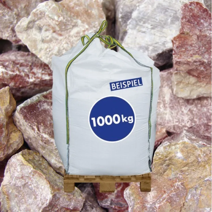 Gabionen Steine Marmorkies Arabescato 70-120 mm 1000kg BigBag