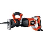 BLACK+DECKER Säbelsäge RS1050EK, orange/schwarz, 1.050 Watt, Koffer