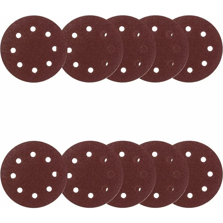 Schleifscheibe Schleifpapier 180mm Körnung K40 (10er Pack)