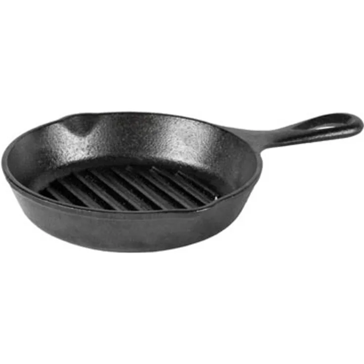 Lodge Logic Guss-Grillpfanne rund Ø 17cm