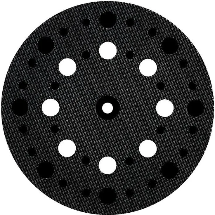 Metabo Schleifteller 125 mm, ''multi-hole'', mittelharte Ausführung, mit Kletthaftung, für SXE 425 TurboTec, SXE 3125 - 630261000 - Preisvergleich