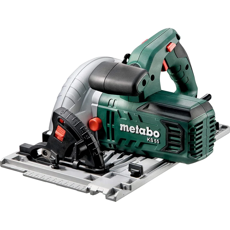 Metabo Handkreissäge KS 55 FS Set + Führungsschiene FS 160 im Koffer (691064000) – Bild 3