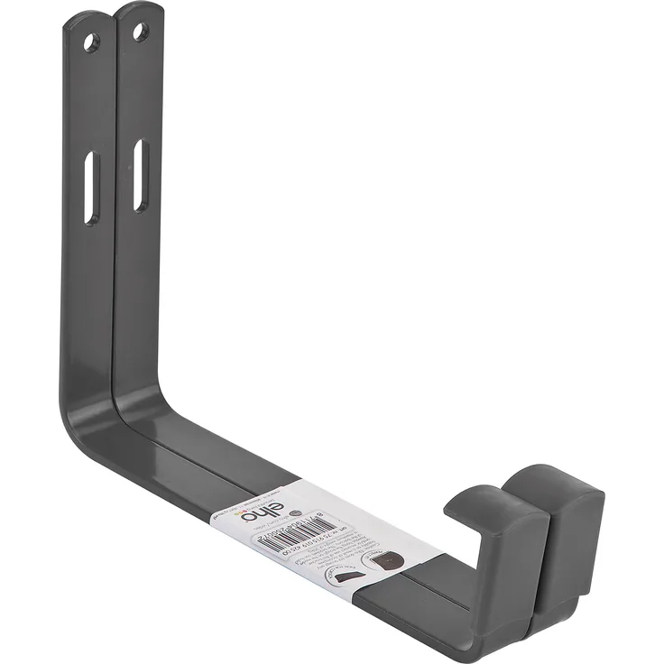 Elho Barcelona Wandhalter Metall - Anthrazit - Draußen & Balkon - L 1.6 x W 18.4 x H 14.5 cm