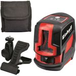 Einhell Kreuzlinienlaser TC-LL 2 (Arbeitsbereich 8 m, Nivellierbereich 4 °, Softgrip, Inkl. Universalklemme, Inkl. praktischer Aufbewahrungstasche)