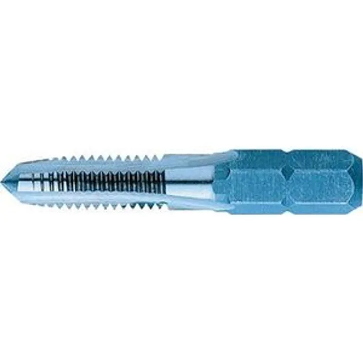 Exact Einschnittgewindebohrer-Bit, M10, 1-4'' Bit-Schaft, HSS, DIN 3126