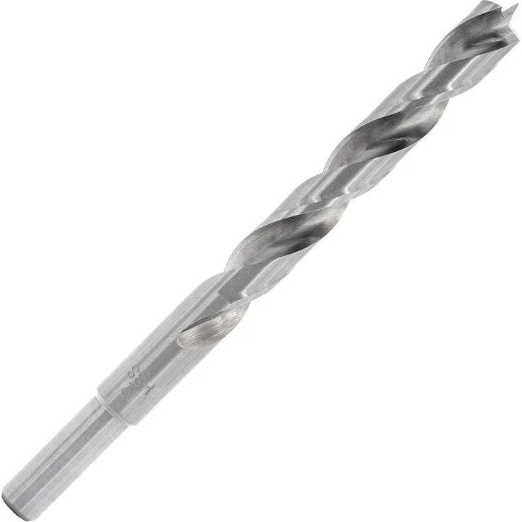 Ent European Norm Tools - ENT 50120 HSS-G Holzspiralbohrer 12 mm geschliffener HSS Holzbohrer mit Vorschneider