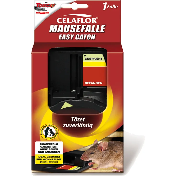 SUBSTRAL Celaflor Mausefalle Easy Catch, 2 Stück