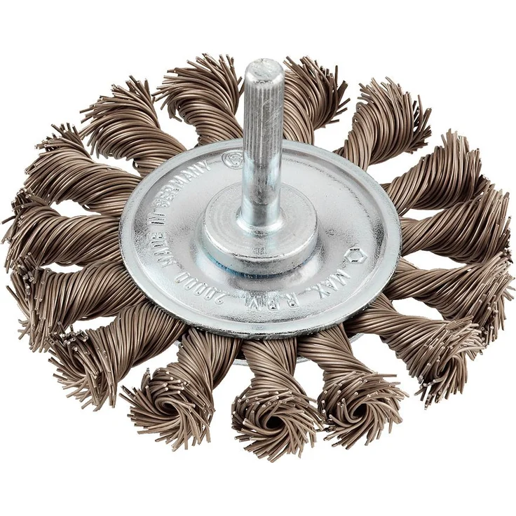 KWB 6030-30 Scheibenbürste, extra stark, HSS Stahldraht, gezopft