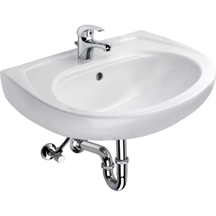 Cornat Waschtsich-Komplett-Set 60 cm, weiß