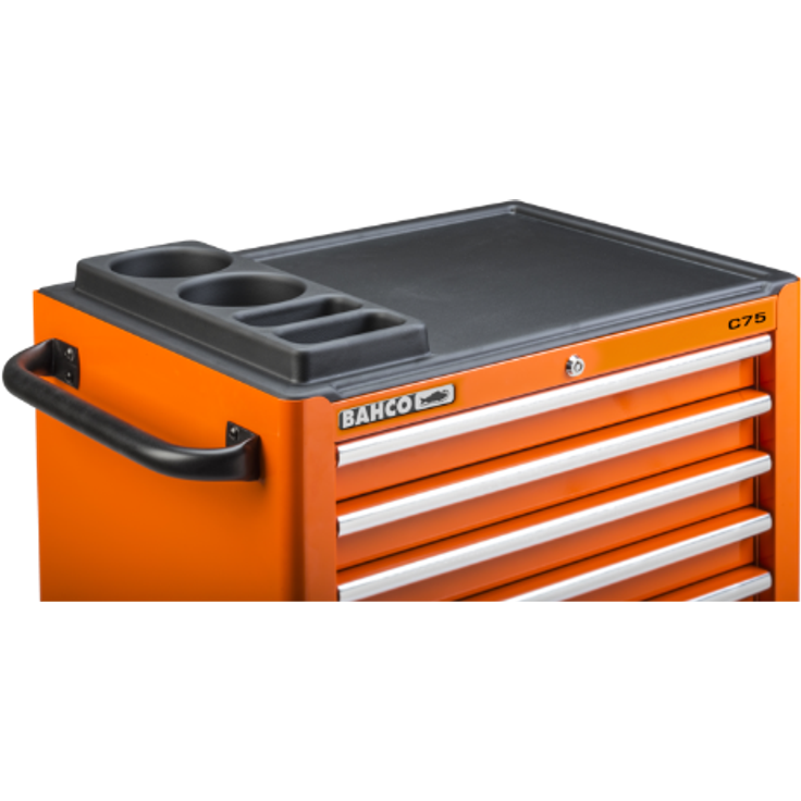 Bahco 26 Zoll ABS-Ablageplatte für 26 Zoll Werkstattwagen, 45 mm × 497 mm × 6...