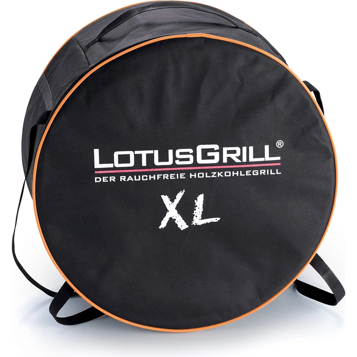 LotusGrill XL Holzkohlegrill Mandarinenorange G-OR-435P (40,5cm) mit USB Anschluss – Bild 4