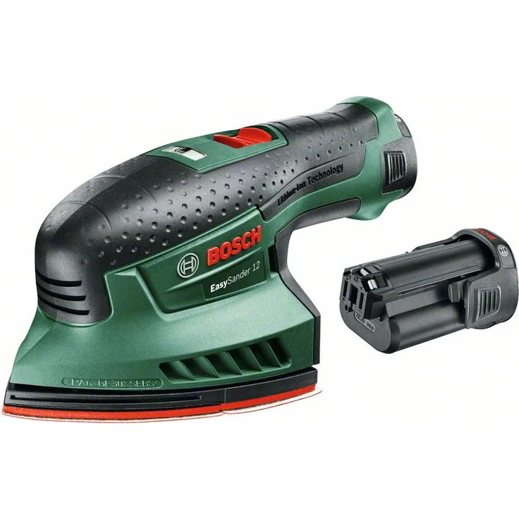 Bosch Akku Multischleifer EasySander 12 (2 Akku, 12 Volt System, im Koffer) – Bild 1