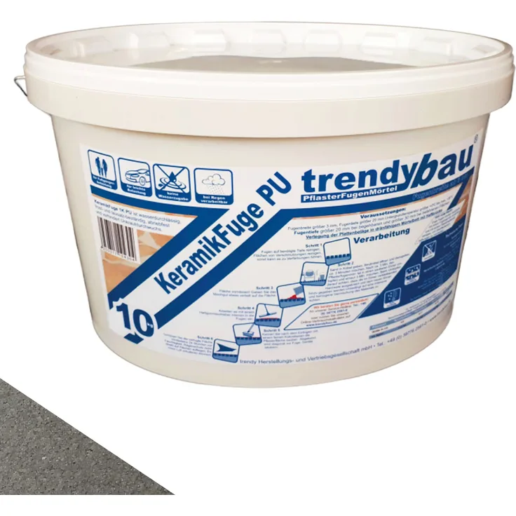 Trendybau Keramikfuge PU 9,5kg U-Sand + 0,5kg Bindemittel Natur
