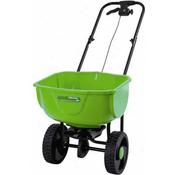 Freund Streuwagen 27l Düngerstreuer Saatgutstreuer Pflanzzubehör Garten Terrasse Dünger
