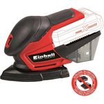 Einhell Akku Multischleifer TE-OS 18-1 Li Solo Power X-Change PXC (Lithium Ionen, 18 V, Schleiffläche 104 cm², Staubfangbox und Absaugadapter, inkl. 6 Schleifpapiere, ohne Akku und Ladegerät)