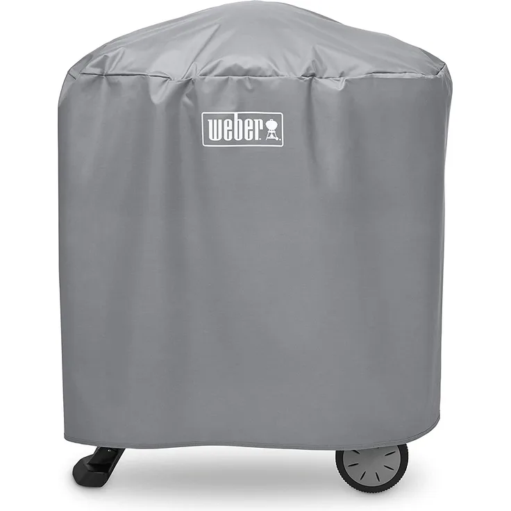 Weber 7177 Grillabdeckung, für Q-1000-2000 mit Rollwagen-Stand, grau