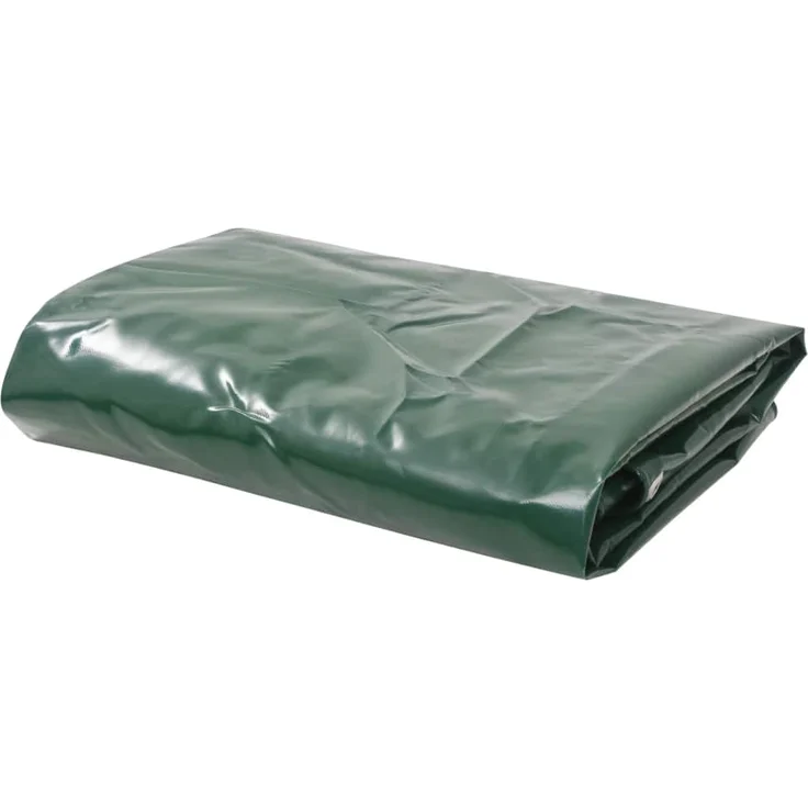 vidaXL Abdeckplane 650 g-m² 3x4 m Grün – Bild 1