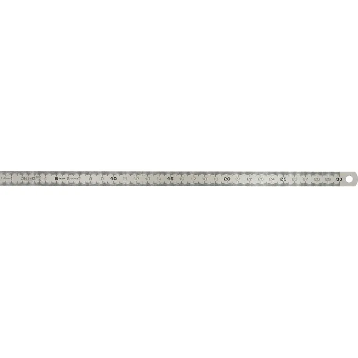 KS Tools 300.0103 Flexibler Stahlmaßstab, 250mm