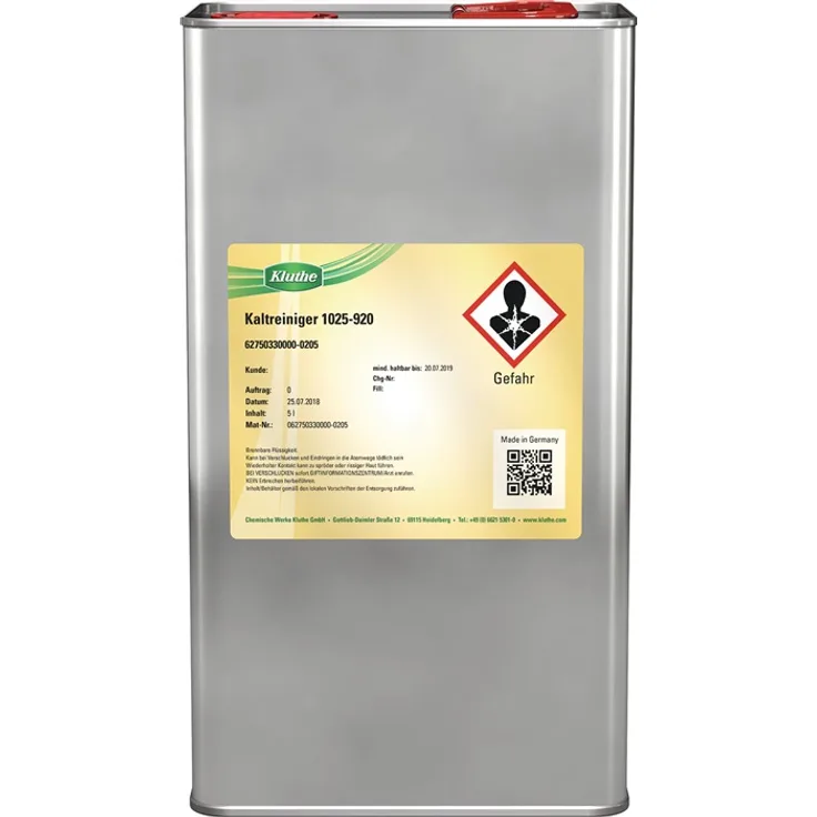 KLUTHE Kaltreiniger 5l geruchsneutral Kanister KLUTHE