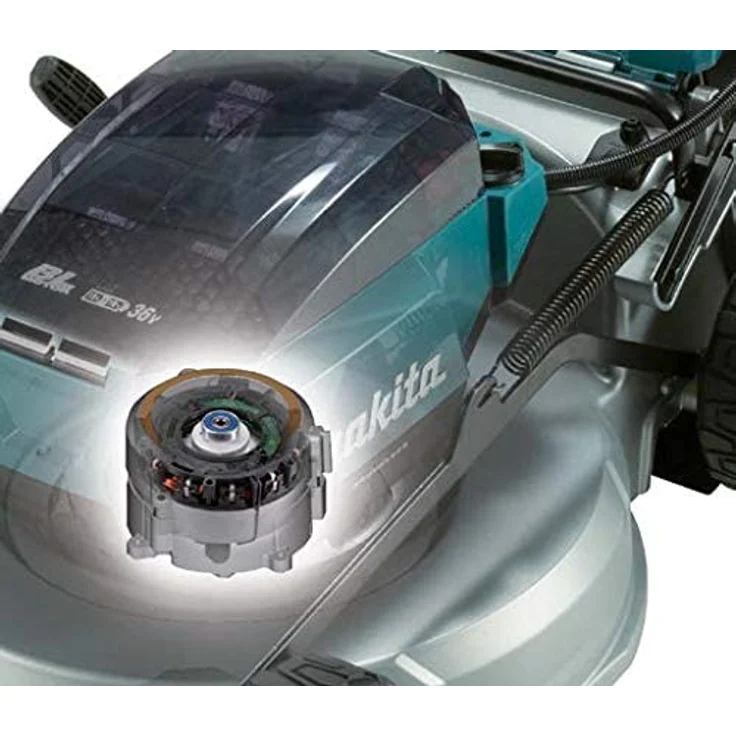 Makita DLM532Z Rasenmäher 2x18 V - ohne Akku, ohne Ladegerät, 36 V, Petrol, 53 cm Schnittbreite – Bild 6