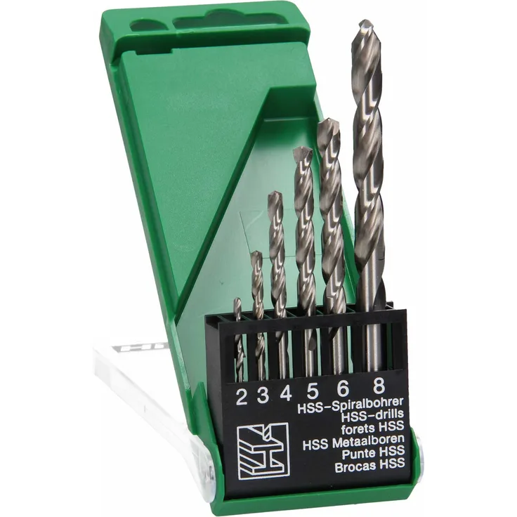 hitachi-780462-set-G Metallbohrer, DIN 338 ? 6 2-teilig-3-4-5-6-8